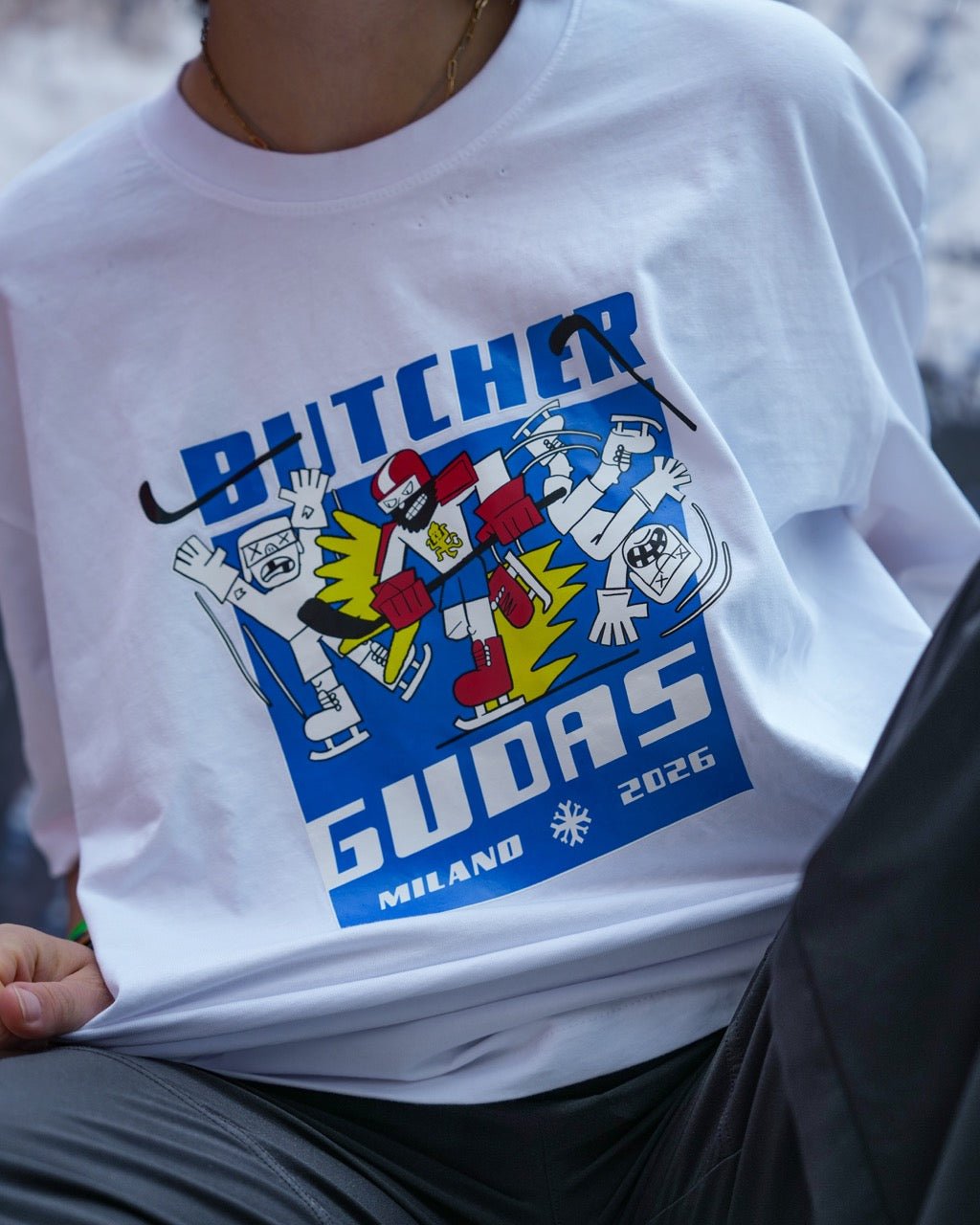 Limitovaná edice "Řezník jede na ZOH 2026" triko dospělé